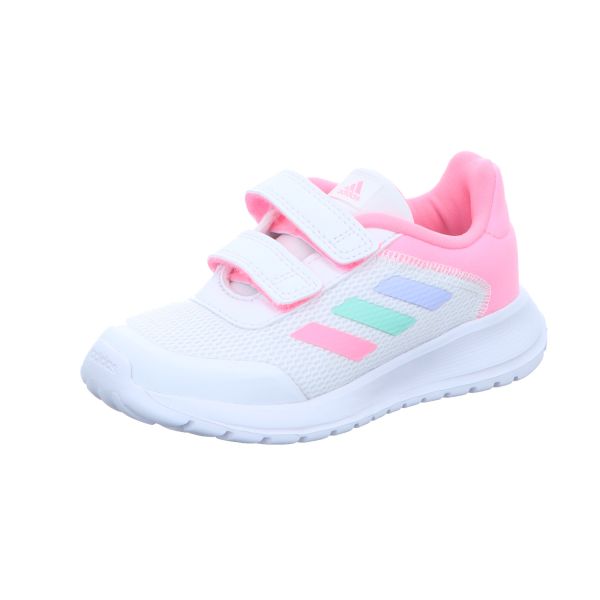 adidas Mädchen-Slipper-Kletter-Sneaker Tensaur Run 2.0 CF I Weiß
