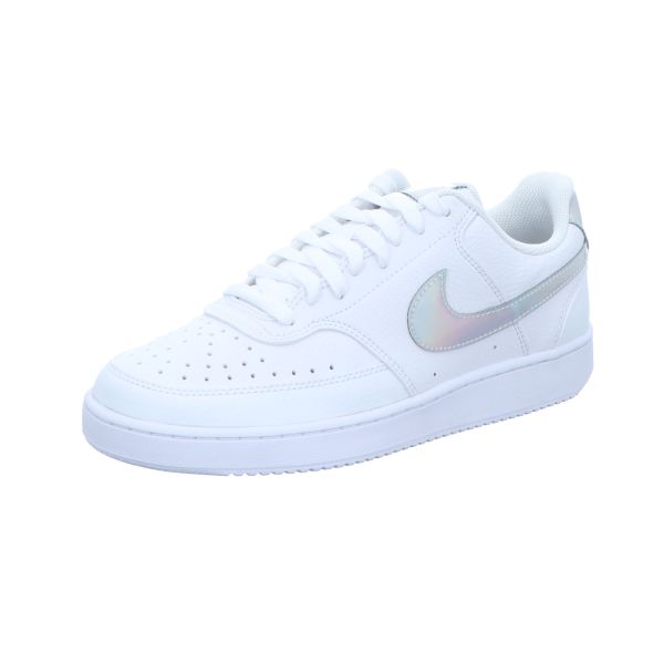 Nike Damen-Sneaker-Schnürhalbschuh Court Vision Low Weiß