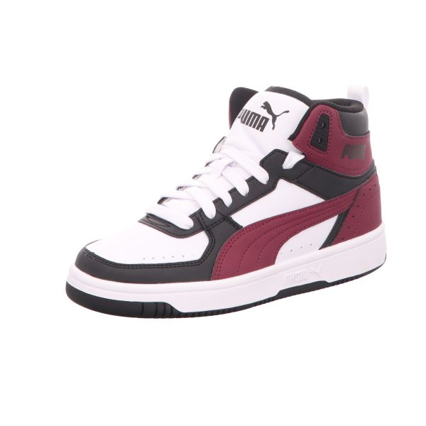 Puma Damen-High-Top-Sneaker Puma Rebound Joy Rot-Schwarz-Weiß
