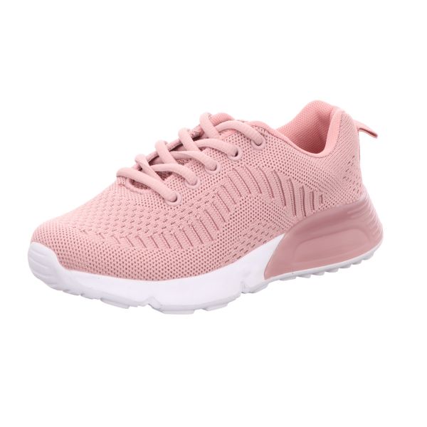 Sneakers Mädchen-Sneaker-Schnürhalbschuh Pink