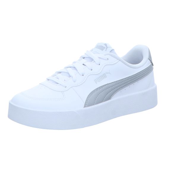 Puma Damen-Sneaker Skye Clean Metallic FS Weiß